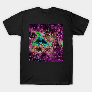 Black Panther Art - Glowing Edges 572 T-Shirt